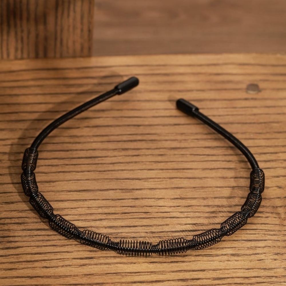 Non Slip Spiral Hairband - Picture 4 of 7
